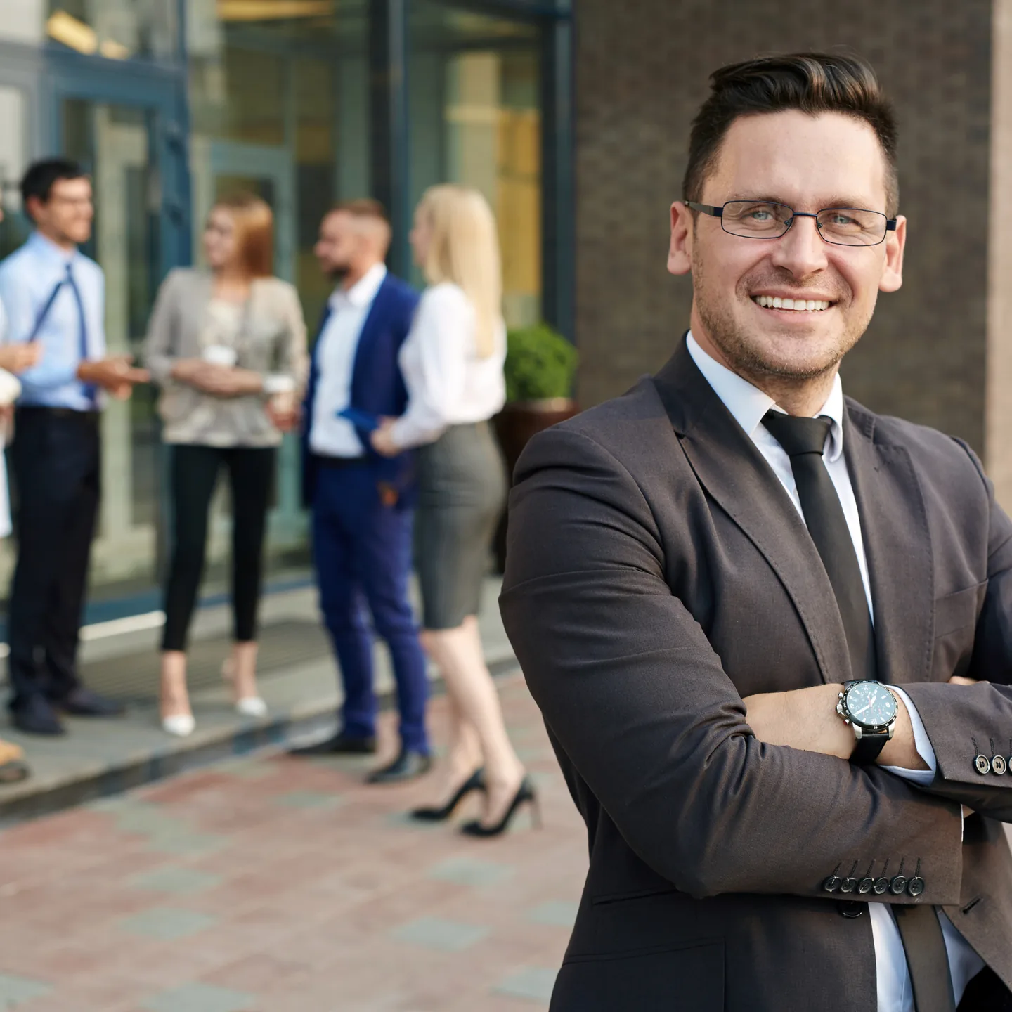 A manager preparing to lead a complex work discussion.